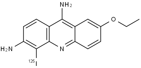 Iodorivanol Struktur