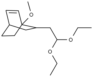 6-(2,2-DIETHOXYETHYL)-1-METHOXYBICYCLO[2.2.2]OCT-2-ENE Struktur