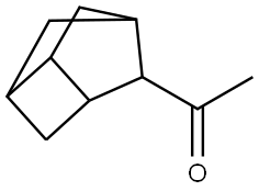 Ethanone, 1-tricyclo[3.2.1.03,6]oct-2-yl-, stereoisomer (9CI) Struktur