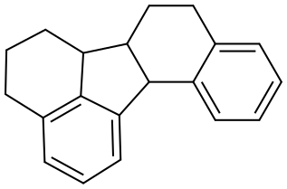 Benzo[j]fluoranthene, 4,5,6,6a,6b,7,8,12b-octahydro-, (6aα,6bα,12bα)- (9CI)