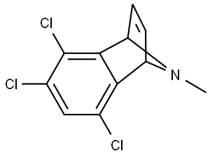 Naphthalen-1,4-imine, 5,6,8-trichloro-1,4-dihydro-9-methyl-