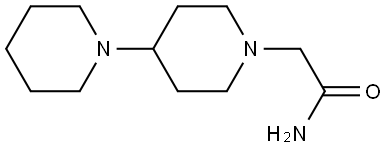 2-[1,4']BIPIPERIDINYL-1'-YL-ACETAMIDE Struktur