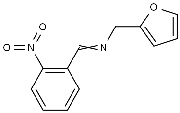 2-FURYL-N-(2-NITROBENZYLIDENE)METHANAMINE Struktur