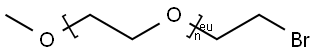 BROMOPOLYETHYLENE GLYCOL 20'000 MONOMETHYL ETHER Struktur