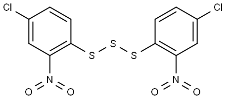 Trisulfide, bis(4-chloro-2-nitrophenyl) (7CI,9CI)