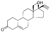 5(6)-Dehydro-4(5)-dihydro D-(-)-Norgestrel Struktur