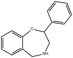 2-苯基-2,3,4,5-四氫-1,4-苯氧氮雜卓, 10004-03-2, 結(jié)構(gòu)式