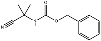 BENZYL [1-CYANO-1-METHYLETHYL]CARBAMATE Structure