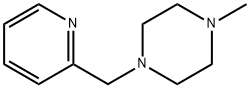 Piperazine, 1-methyl-4-(2-pyridinylmethyl)- (9CI) Struktur