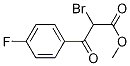 Methyl 2-broMo-3-(4'-fluorophenyl)-3-oxopropanoate Struktur