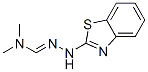 Methanehydrazonamide, N-2-benzothiazolyl-N,N-dimethyl- (9CI) Struktur