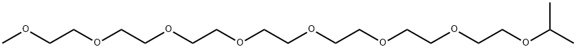 24-methyl-2,5,8,11,14,17,20,23-octaoxapentacosane Structure