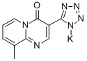 Pemirolast potassium Struktur