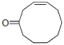 (E)-3-Cyclodecen-1-one Struktur