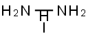 Hydrazine iodide Struktur