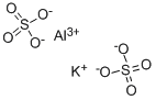 ALUMINUM POTASSIUM SULFATE Struktur