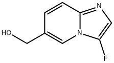 IMidazo[1,2-a]pyridine-6-Methanol, 3-fluoro- Struktur