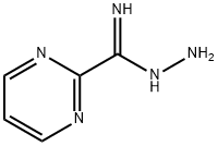 2-Pyrimidinecarboximidic acid, hydrazide (7CI,8CI,9CI) Struktur