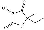 3-AMINO-5-ETHYL-5-METHYL-IMIDAZOLIDINE-2,4-DIONE Struktur