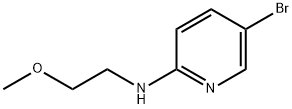 5-bromo-N-(2-methoxyethyl)pyridin-2-amine Struktur