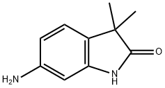 6-AMINO-3,3-DIMETHYL-2-OXO-1,3-DIHYDRO-INDOLE Struktur