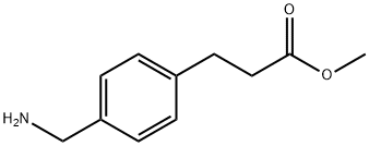 Methyl 3-[4-(aminomethyl)phenyl]propionate Struktur