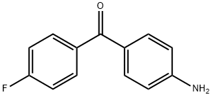 (4-Aminophenyl)(4-fluorophenyl)methanone Struktur