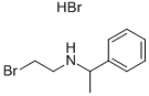 (2-BROMO-ETHYL)-(1-PHENYL-ETHYL)-AMINE HBR Struktur