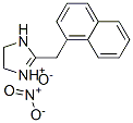 4,5-dihydro-2-(1-naphthylmethyl)-1H-imidazolium nitrate Struktur