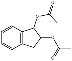 1,2-INDANYL DIACETATE Struktur