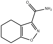 4,5,6,7-Tetrahydro-1,2-benzisoxazole-3-carboxamide Struktur