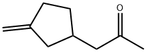 2-Propanone, 1-(3-methylenecyclopentyl)- (9CI) Struktur