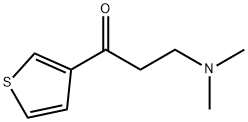 1-PROPANONE, 3-DIMETHYLAMINO-1-(3-THIENYL)- Struktur