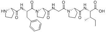 [DES-TYR1 ]-BETA-CASOMORPHIN Struktur