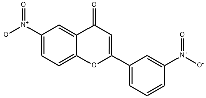 3',6-dinitroflavone Structure