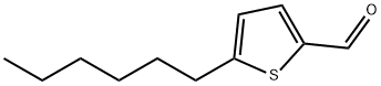 5-HEXYL-THIOPHENE-2-CARBALDEHYDE Structure