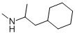 N,alpha-dimethylcyclohexaneethylamine Struktur