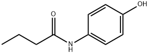 N-BUTYRYL-P-AMINOPHENOL Struktur