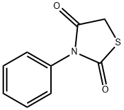 3-phenylthiazolidine-2,4-dione Struktur