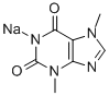 3,7-dihydro-3,7-dimethyl-1H-purine-2,6-dione, sodium salt 