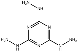 1,3,5-triazine-2,4,6(1H,3H,5H)-trione trihydrazone Struktur