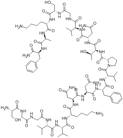 ALPHA-CGRP (19-37) (HUMAN) Struktur