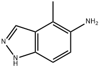 5-AMINO-4-METHYL (1H)INDAZOLE Struktur