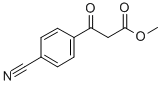 3-(4-CYANO-PHENYL)-3-OXO-PROPIONIC ACID METHYL ESTER Struktur