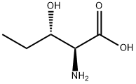 (2S,3S)-2-AMINO-3-HYDROXY-PENTANOIC ACID Struktur