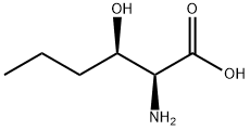 (2S,3R)-2-AMINO-3-HYDROXY-HEXANOIC ACID Struktur