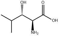 (2S,3S)-2-AMINO-3-HYDROXY-4-METHYL-PENTANOIC ACID Struktur