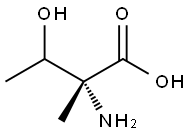 2-AMINO-3-HYDROXY-2-METHYLBUTANOIC ACID Struktur