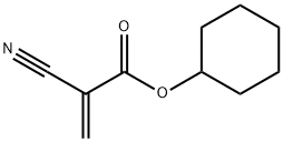 cyclohexyl 2-cyanoacrylate Struktur