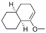 cis-8-Methoxy-1,2,3,4,4a,5,6,8a-octahydronaphthalene Struktur